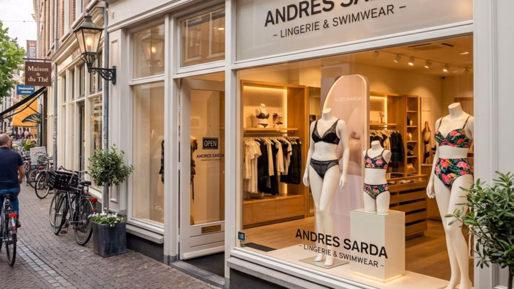 Latest Collection lingerie en swimwear winkel Andres Sarda
