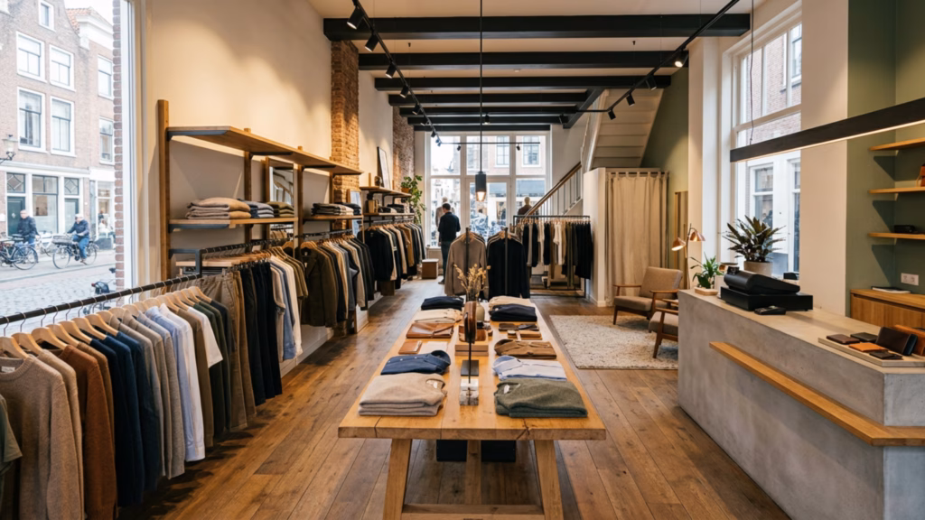 No Mans land herenmode winkel in Nederland met data van Latest Collection