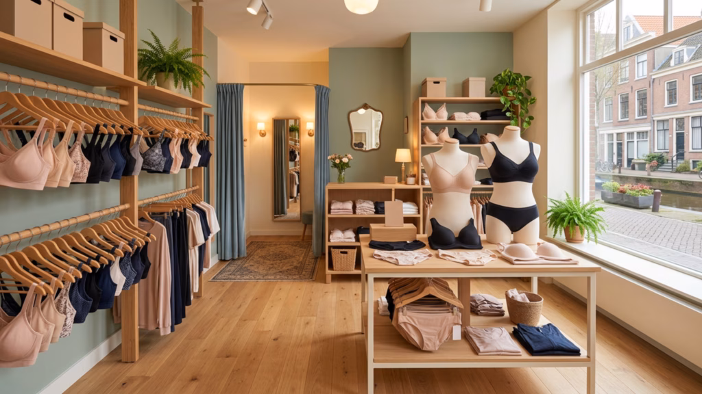 Proudbreast lingeriewinkel in Nederland met data van Latest Collection