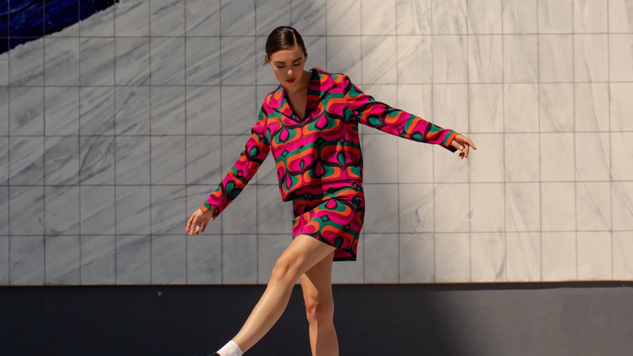 fashion model in Idano mode