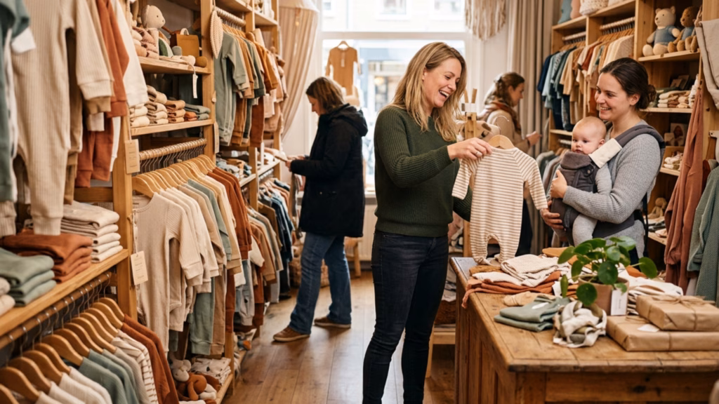 kinderkledingwinkel Bamboom barcodes en artikeldata in data fashion platform Latest Collection