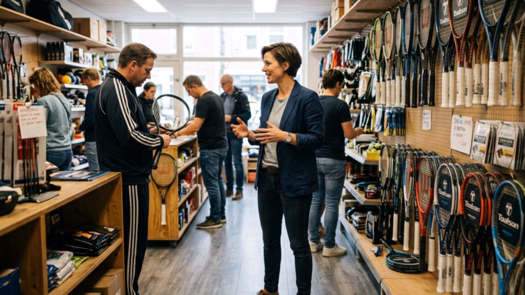 tennis-, badminton- en racketsportartikelen van het merk Toalson barcodes en artikeldata in data fashion platform Latest Collection