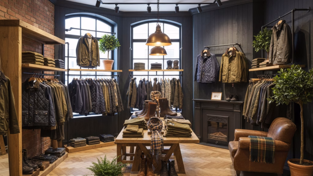 kleding Barbour barcodes en artikeldata in data fashion platform Latest Collection