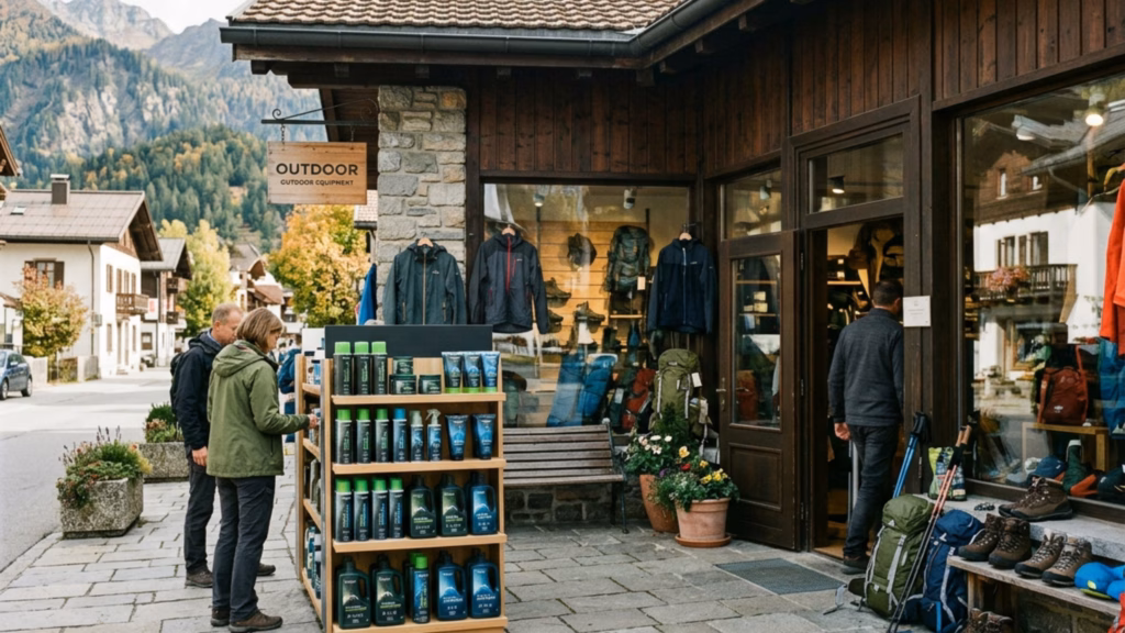 Outdoorwinkel Grangers artikeldata in data fashion platform Latest Collection