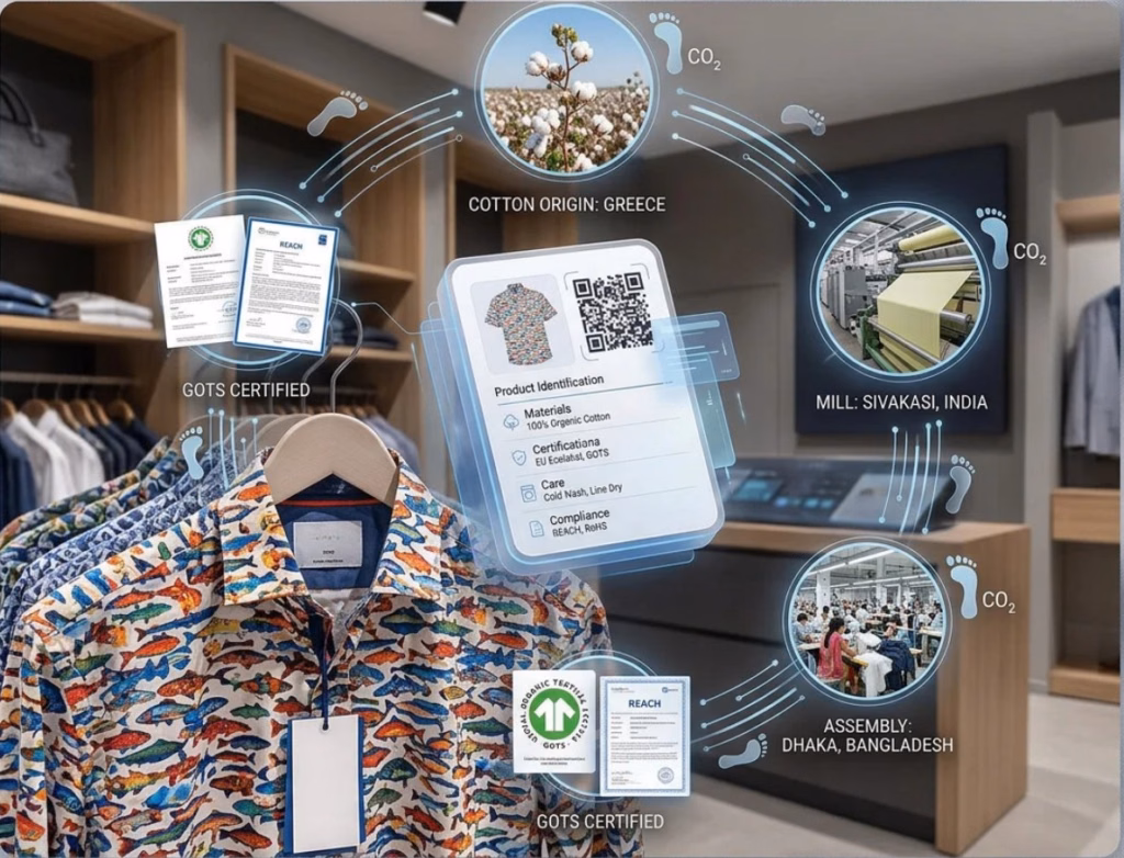 DPP Digital Product Passport kleding textiel Europa Latest Collection